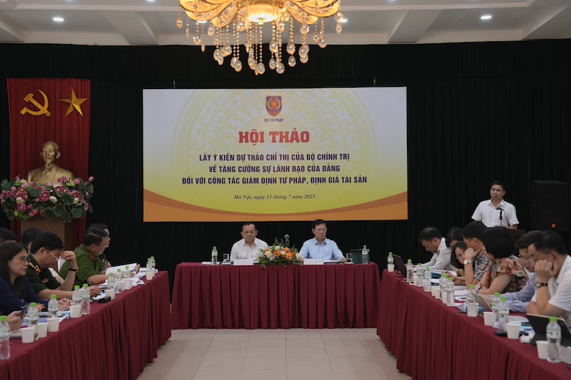 Tăng cường sự lãnh đạo của Đảng đối với công tác giám định tư pháp, định giá tài sản